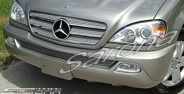 Custom Mercedes ML  SUV/SAV/Crossover Front Bumper (2002 - 2005) - $650.00 (Part #MB-082-FB)